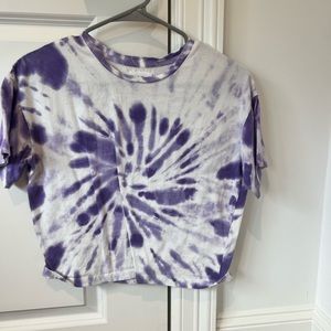 Tie Dye crop tee
